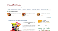 Desktop Screenshot of giftbaskets.adorablegiftbaskets.com