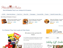 Tablet Screenshot of giftbaskets.adorablegiftbaskets.com